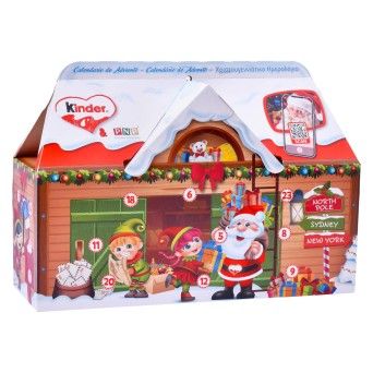 KINDER CALENDARIO ADVENTO CASA 234G CX48