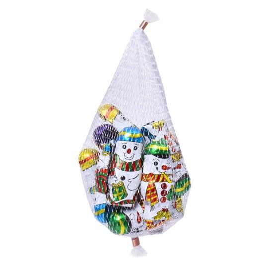 REDE BONECOS NEVE CHOCOLATES 85GR REDE BONECOS NEVE CHOCOLATES 85GR