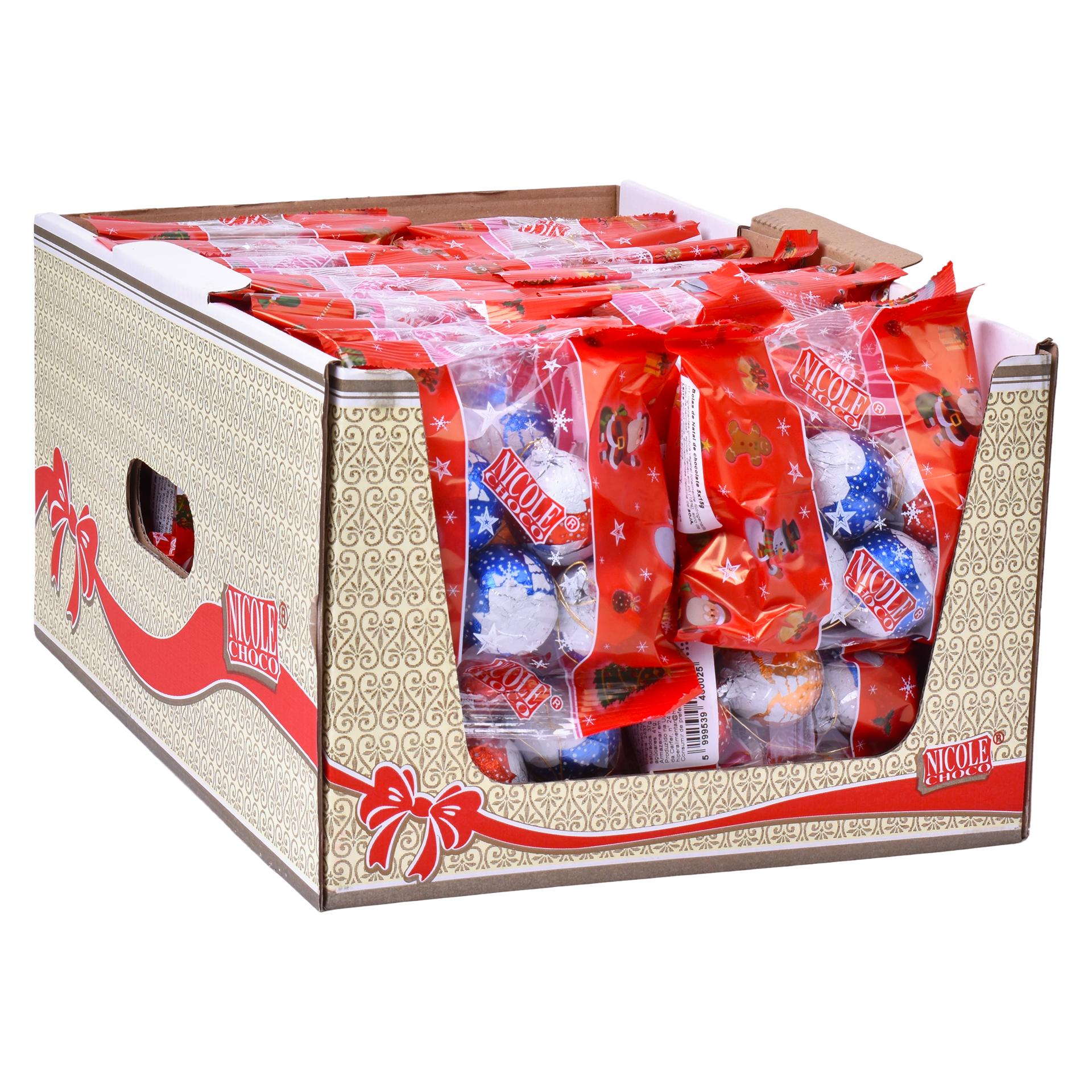 BOLAS CHOCOLATE 5UN 75GR BOLAS CHOCOLATE 5UN 75GR