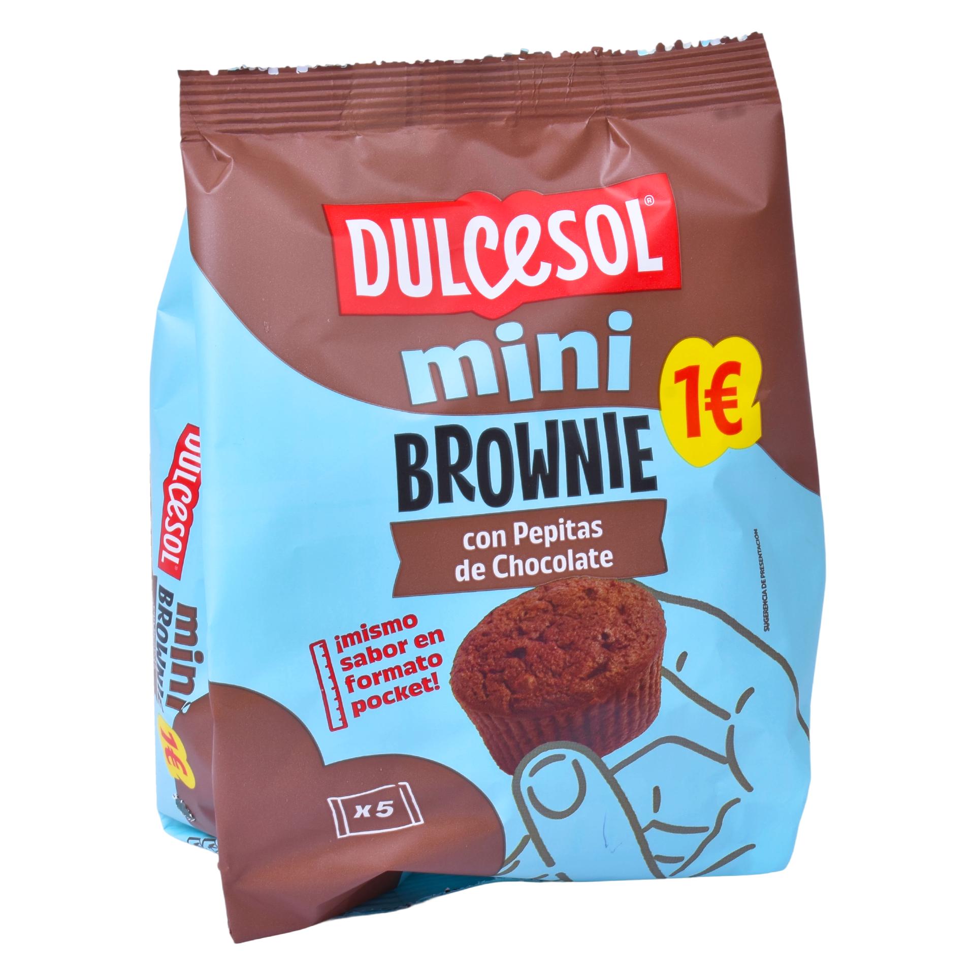 DULCESOL BROWNIE 5UN 125G PV1 DULCESOL BROWNIE 5UN 125G PV1