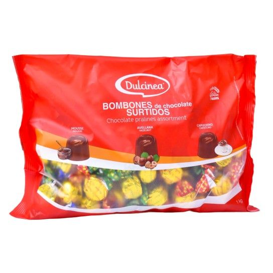 BOMBONS PRALINES SORTIDO 1KG CX10