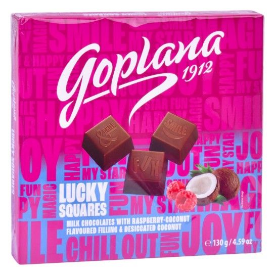 LUCKY FRAMBOESA COCO 128G