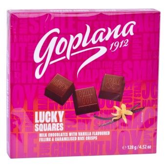 LUCKY BAUNILHA CARAMELO 128G