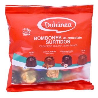 BOMBONS SORTIDO DULCINEA LEITE 100G