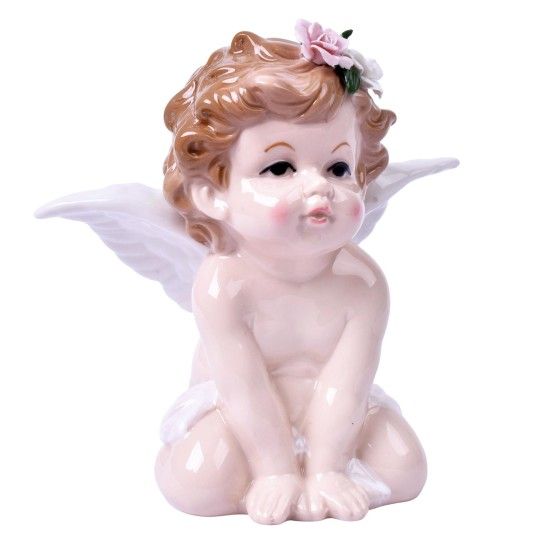 ANJO PORCELANA 18X11X18CM 5063452 LUNA