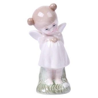 ANJO PORCELANA 13,7CM 50432243 LUNA