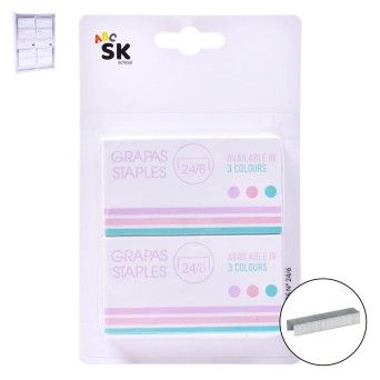 AGRAFOS 2X750 N 24/6 2498-210-02