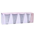 CANECA VIDRO LUGO 232ML 4UN SK 424-47 CX6 CANECA VIDRO LUGO 232ML 4UN SK 424-47 CX6