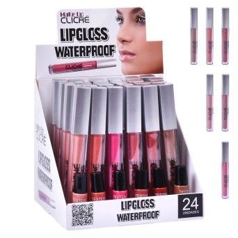LIPGLOSS WATERPROOF CLICHE 24UN