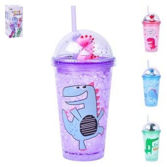 COPO C/TPA+PALHINHA DINO. 2949-090 CX48