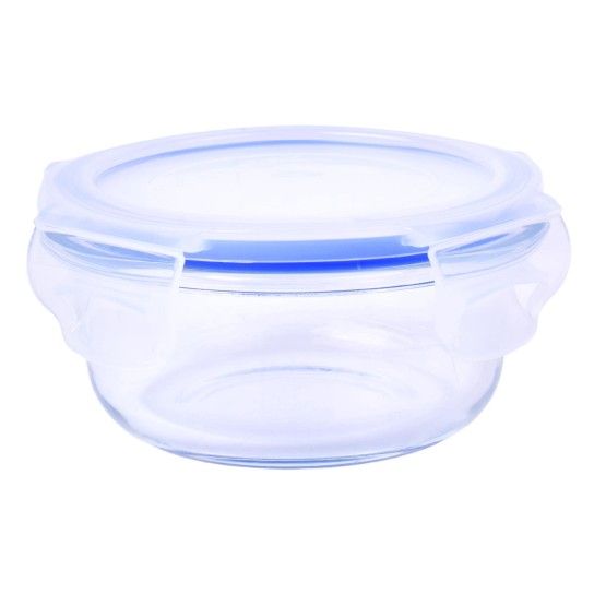 RECIPIENTE VIDRO C/ TAMPA 11.5CM CX12 RECIPIENTE VIDRO C/ TAMPA 11.5CM CX12