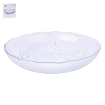 PRATO VIDRO FLOR 6X30X17 700-03 SK CX6