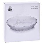PRATO VIDRO FLOR 6X30X17 700-03 SK CX6