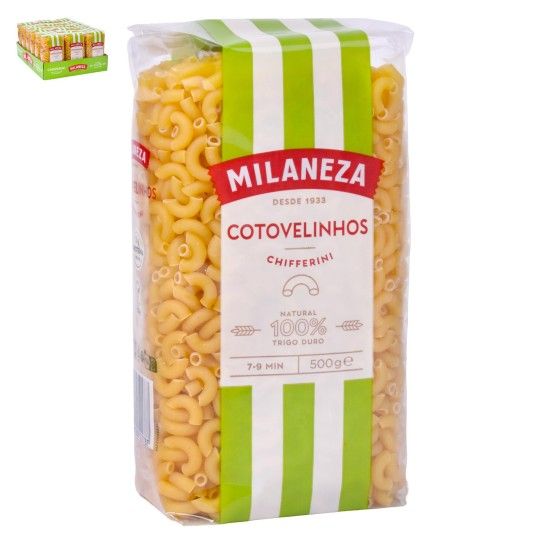 MILANEZA COTOVELINHOS 500G MILANEZA COTOVELINHOS 500G