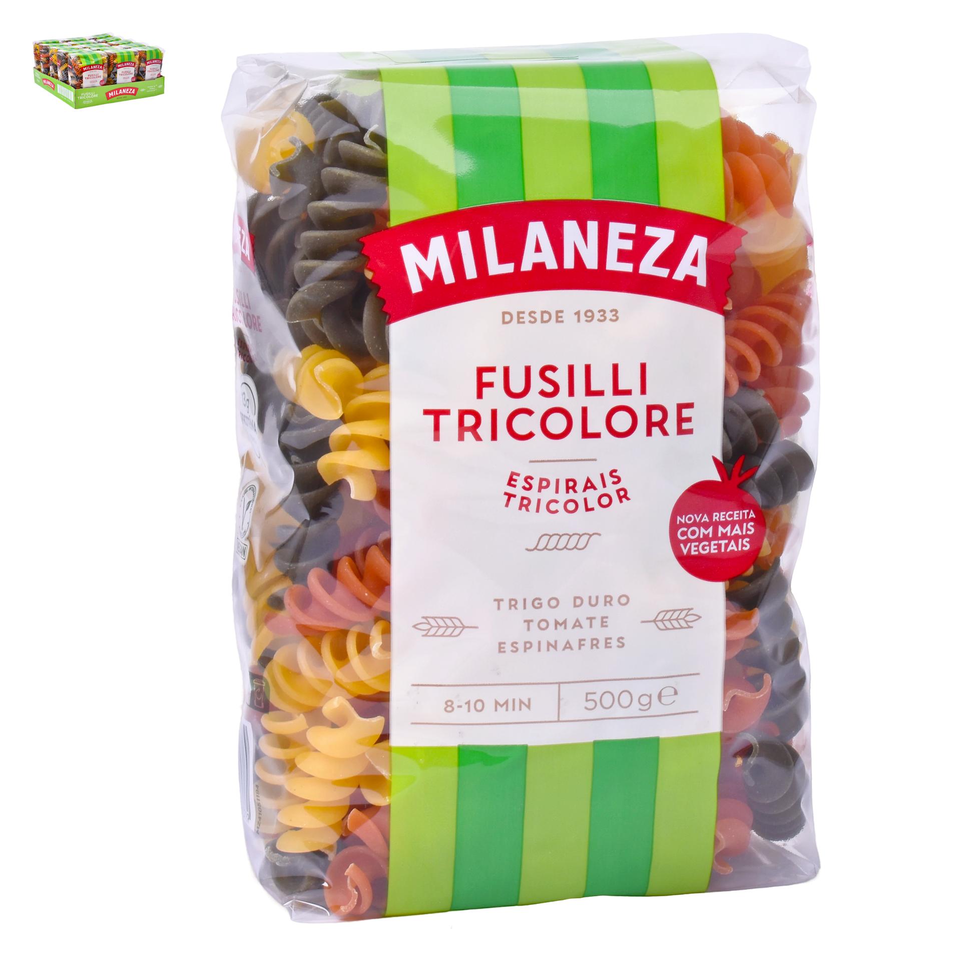 MILANEZA ESPIRAL TRICOLOR 500G MILANEZA ESPIRAL TRICOLOR 500G