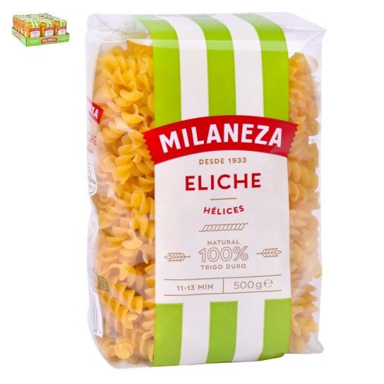 MILANEZA HELICES 500G MILANEZA HELICES 500G