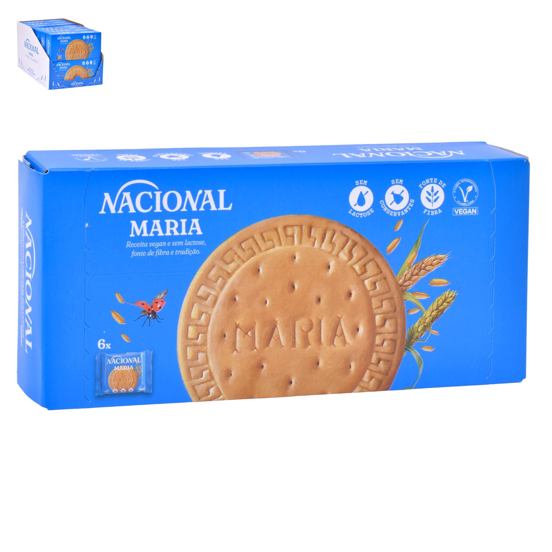 NACIONAL MARIA 6 SACOS 120G NACIONAL MARIA 6 SACOS 120G
