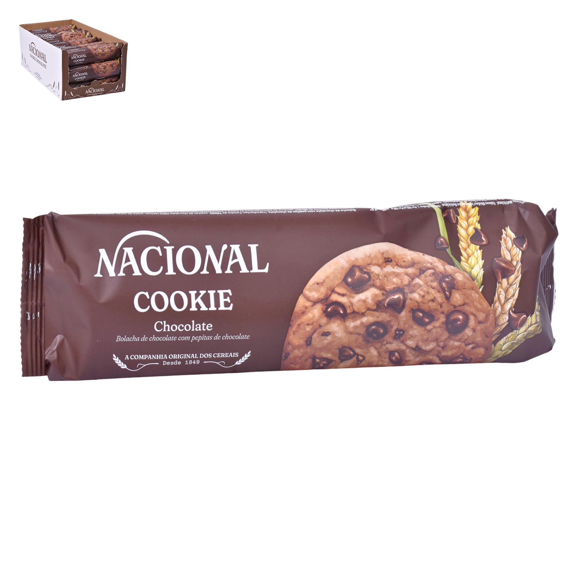 NACIONAL COOKIE CHOCOLATE 150G NACIONAL COOKIE CHOCOLATE 150G