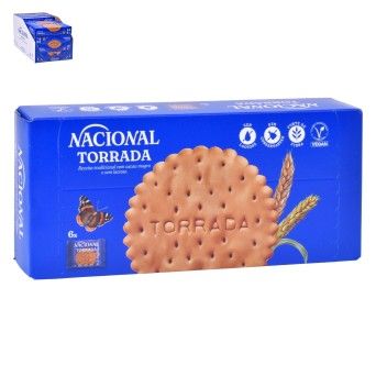 NACIONAL TORRADA 6 SACOS 120G