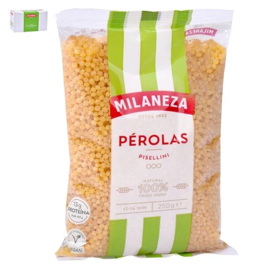 MILANEZA PEROLAS/CUSCUS 250G MILANEZA PEROLAS/CUSCUS 250G
