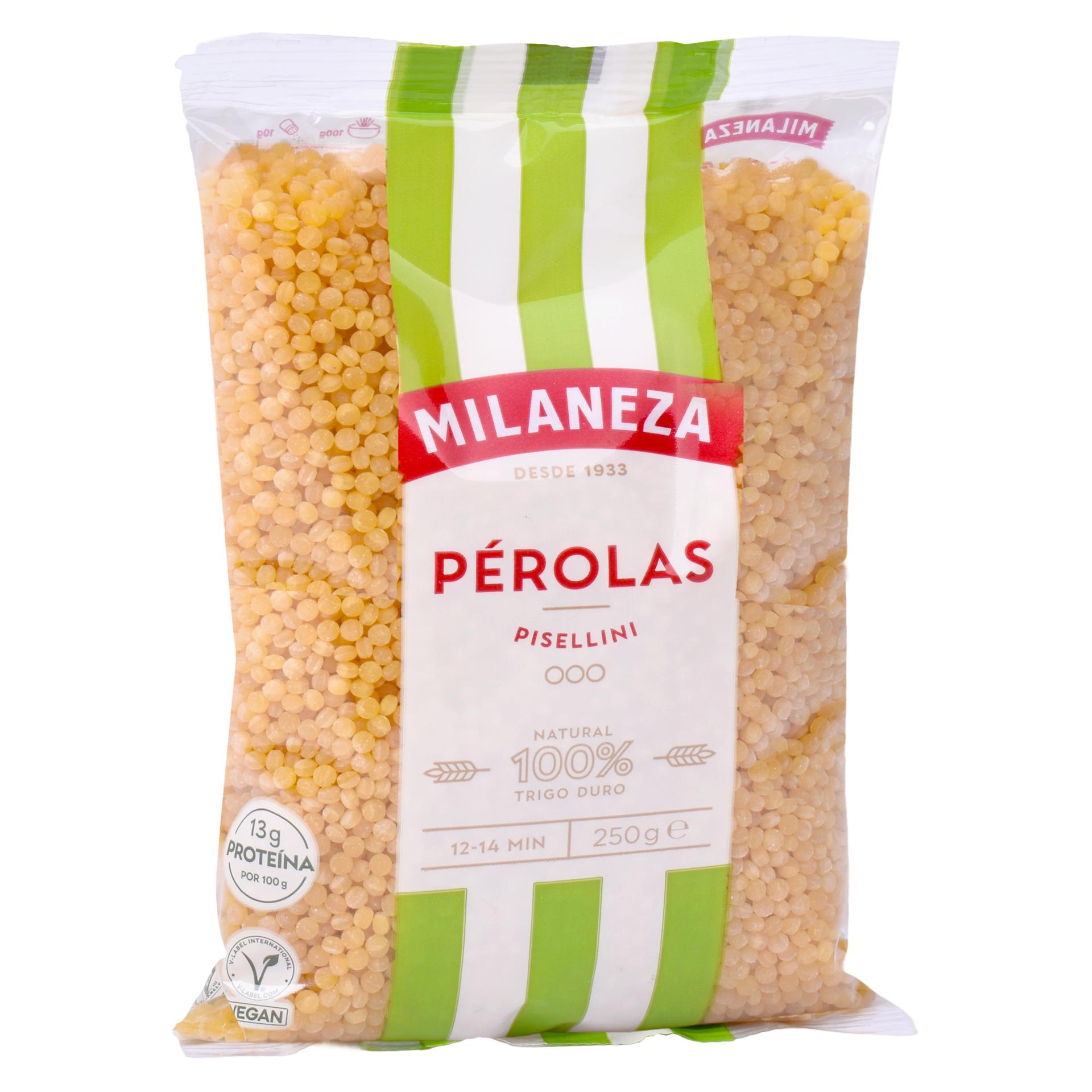 MILANEZA PEROLAS/CUSCUS 250G MILANEZA PEROLAS/CUSCUS 250G