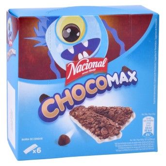 BARRA CEREAIS CHOCOMAX NACIONAL 6UNX20G