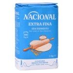 NACIONAL FARINHA EXTRA FINA 1KG NACIONAL FARINHA EXTRA FINA 1KG