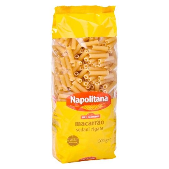 NAPOLITANA MACARRAO 500G NAPOLITANA MACARRAO 500G