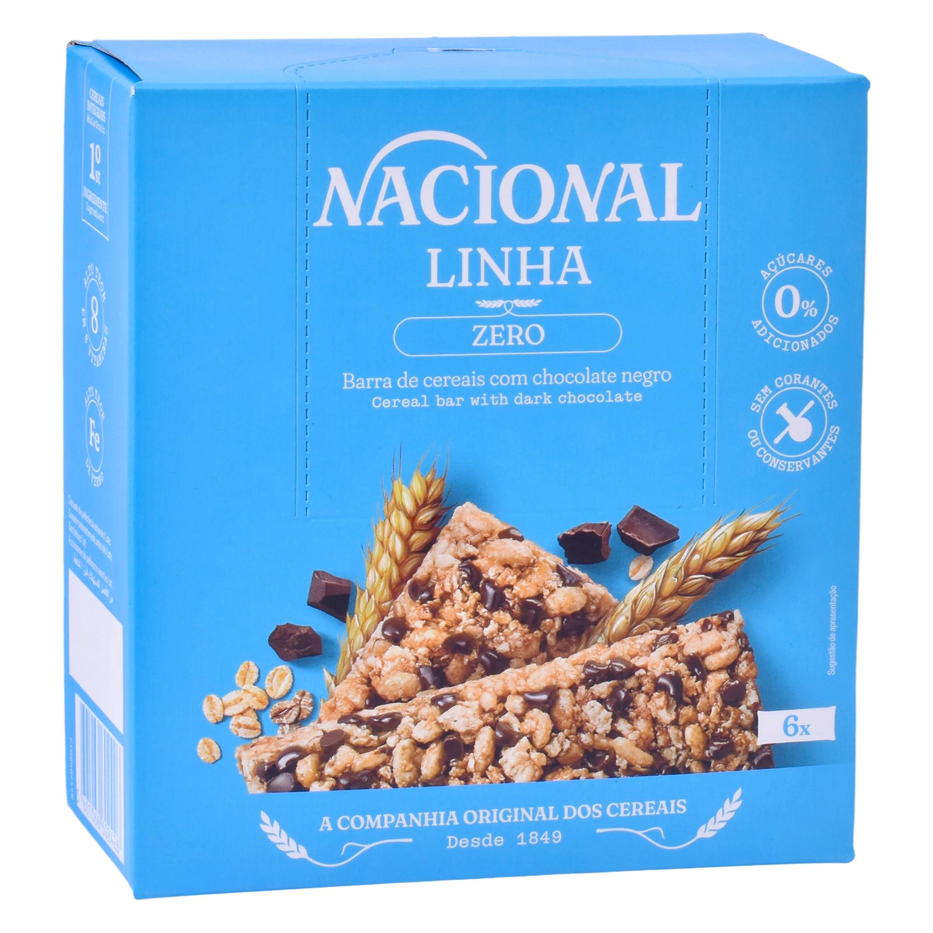 BARRA CEREAIS ZERO NACIONAL 6UNX23G BARRA CEREAIS ZERO NACIONAL 6UNX23G