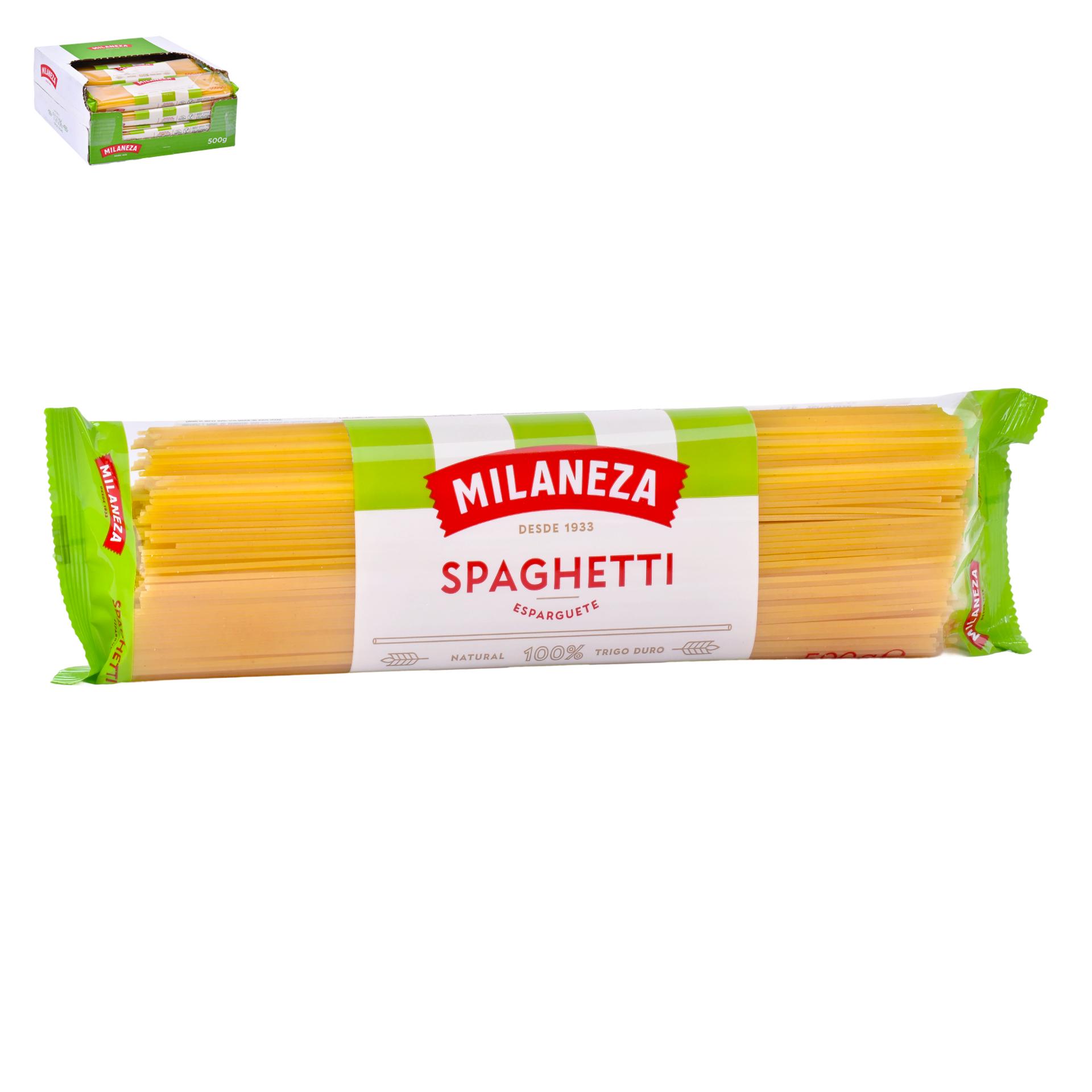 MILANEZA ESPARGUETE 500G MILANEZA ESPARGUETE 500G