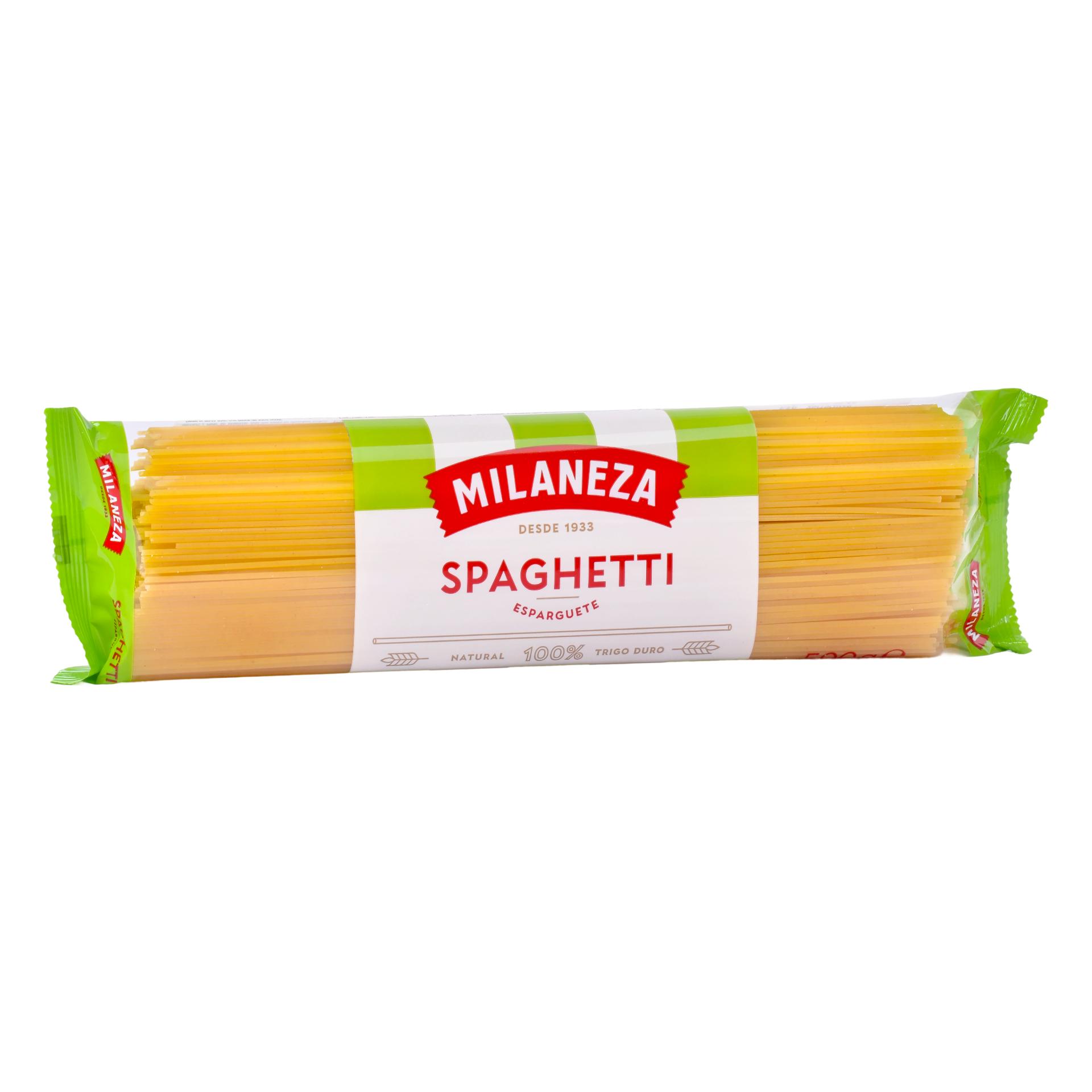 MILANEZA ESPARGUETE 500G MILANEZA ESPARGUETE 500G
