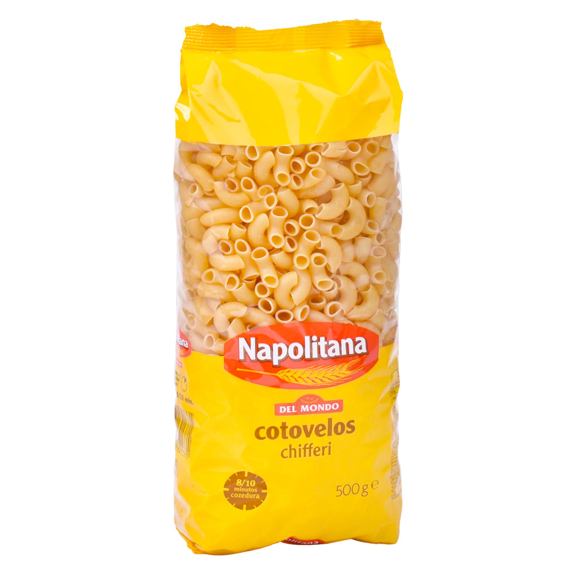NAPOLITANA COTOVELOS 500G NAPOLITANA COTOVELOS 500G