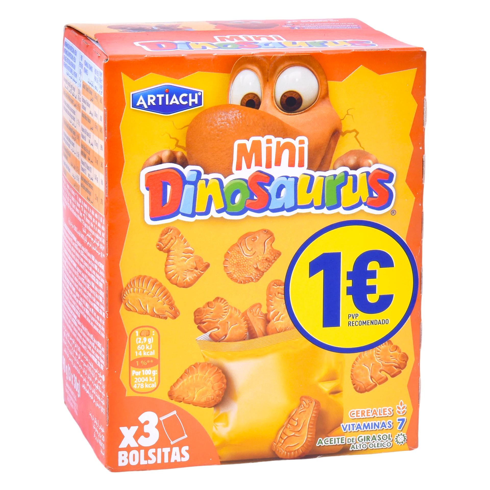 ARTIACH MINI DINOSSAUROS 90G PVP1€ ARTIACH MINI DINOSSAUROS 90G PVP1€