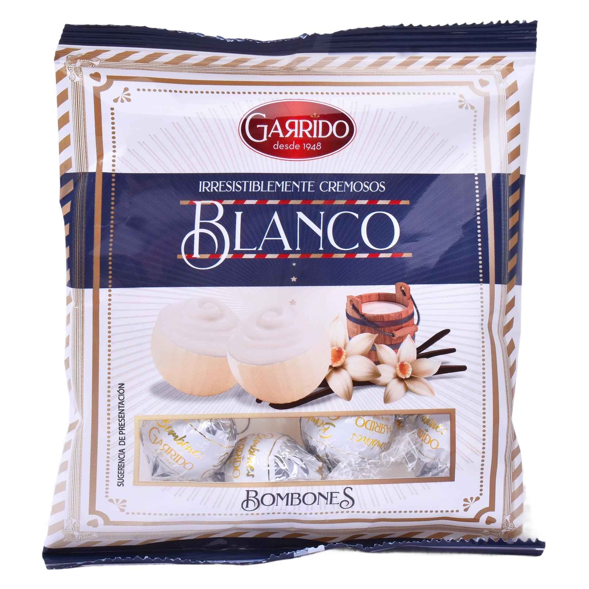 GARRIDO BOMBOM BRANCO 70GR GARRIDO BOMBOM BRANCO 70GR