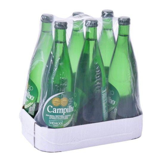 AGUA CAMPILHO C/GAS 75CL CX6 AGUA CAMPILHO C/GAS 75CL CX6