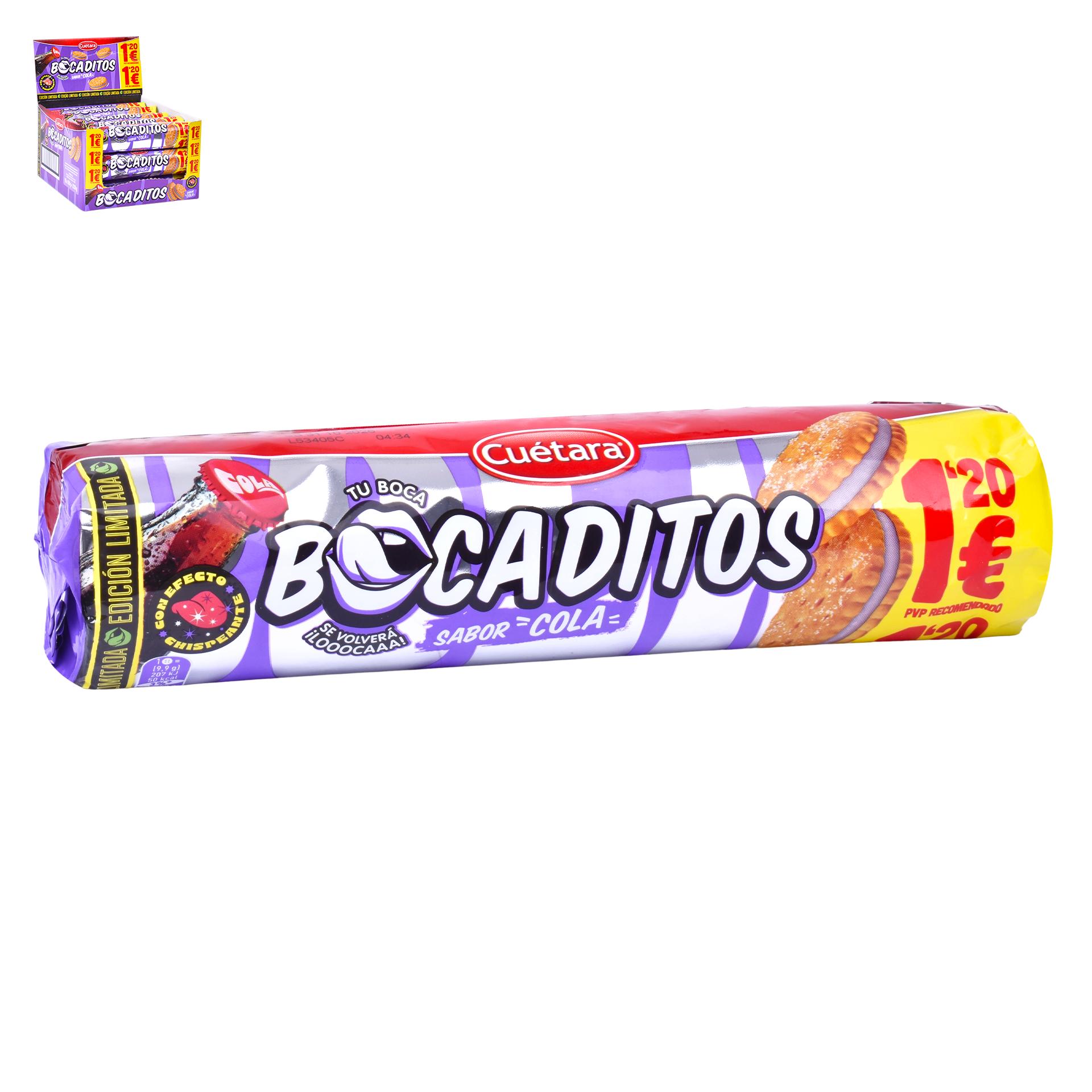 CUETARA BOCADITOS COLA150GR PV1.2 CUETARA BOCADITOS COLA150GR PV1.2