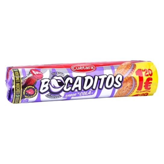 CUETARA BOCADITOS COLA150GR PV1.2 CUETARA BOCADITOS COLA150GR PV1.2