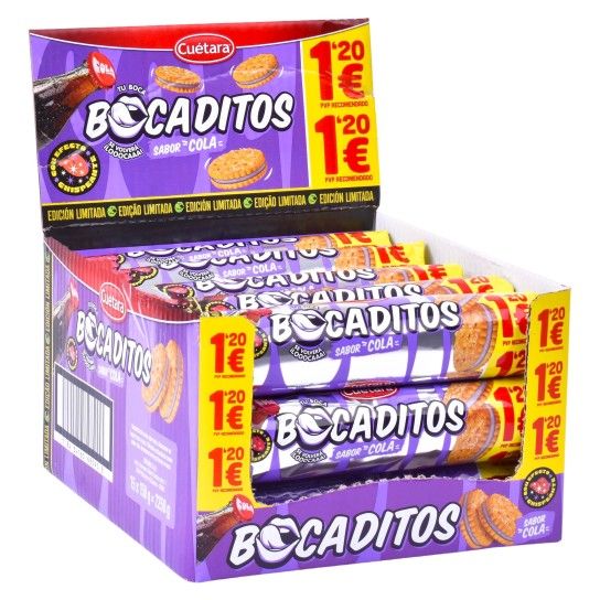 CUETARA BOCADITOS COLA150GR PV1.2 CUETARA BOCADITOS COLA150GR PV1.2