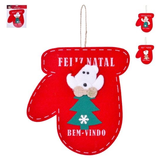 DECORAÇÃO NATAL LUVA 1611-001 DECORAÇÃO NATAL LUVA 1611-001