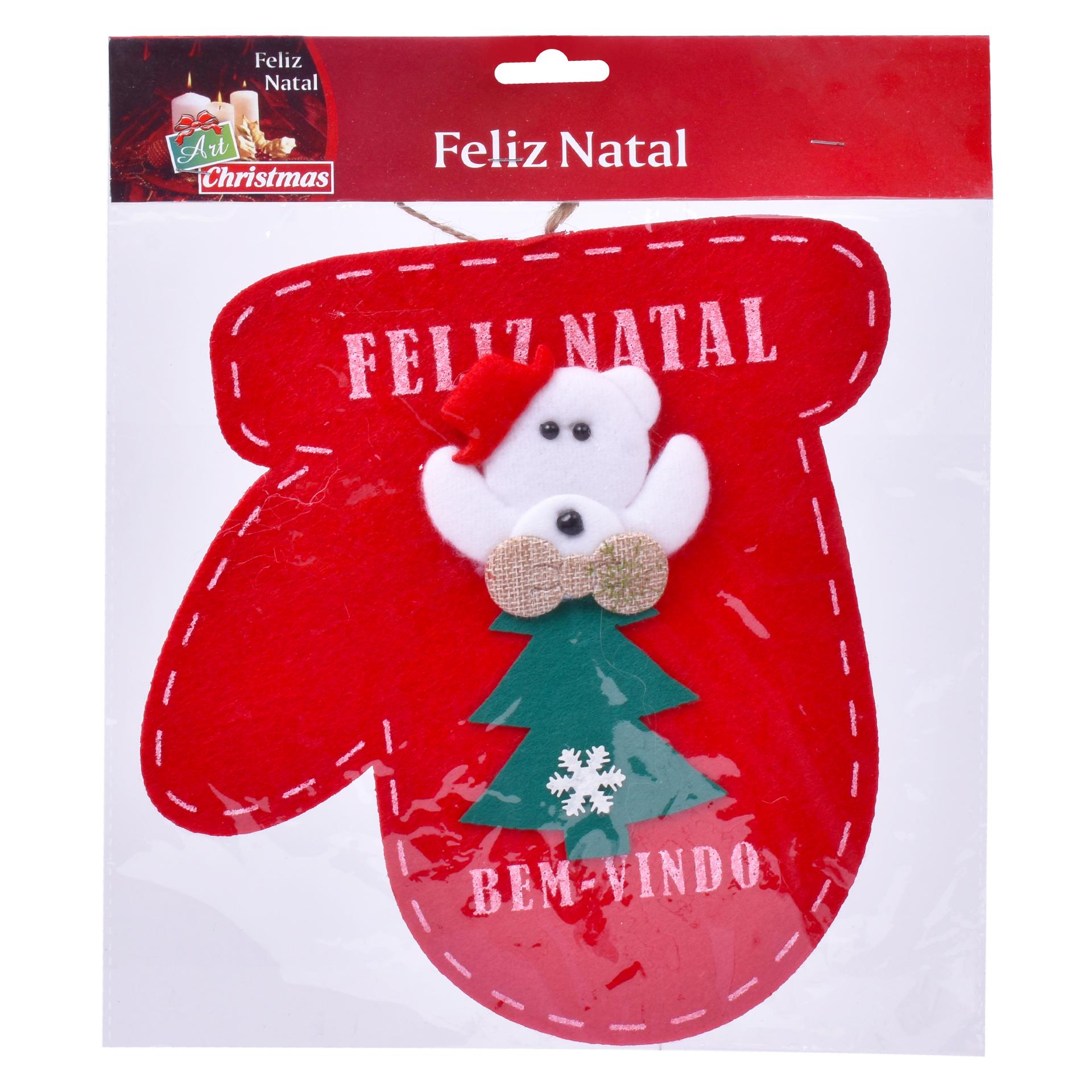 DECORAÇÃO NATAL LUVA 1611-001 DECORAÇÃO NATAL LUVA 1611-001