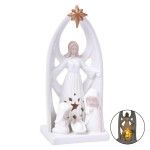 PRESEPIO PORC. C/LZ 20CM 50431541 LUNA