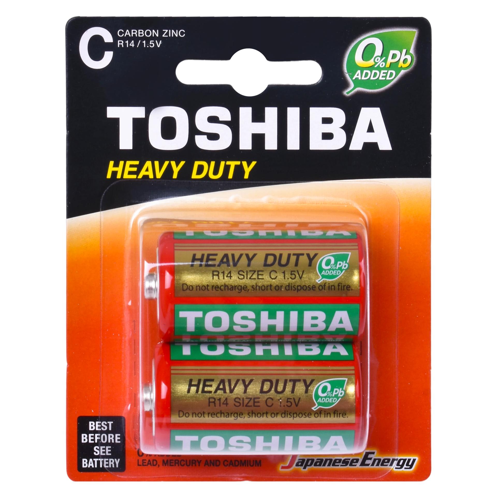 PILHAS TOSHIBA H. DUTY R14KE 2UN PILHAS TOSHIBA H. DUTY R14KE 2UN