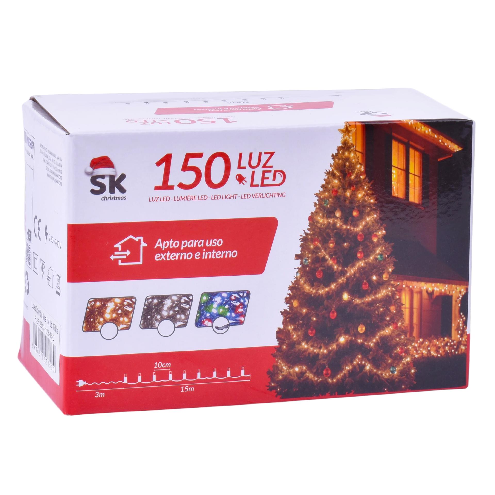 LUZES COR NATAL 15M 2697-123-15C CX48 LUZES COR NATAL 15M 2697-123-15C CX48