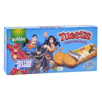 TUESTIS CHOCOSANDWICH HEROES 5UN 220G TUESTIS CHOCOSANDWICH HEROES 5UN 220G