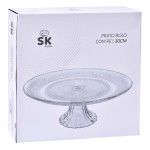 PRATO VIDRO 30CM C/PE SK 952-236 CX4 PRATO VIDRO 30CM C/PE SK 952-236 CX4