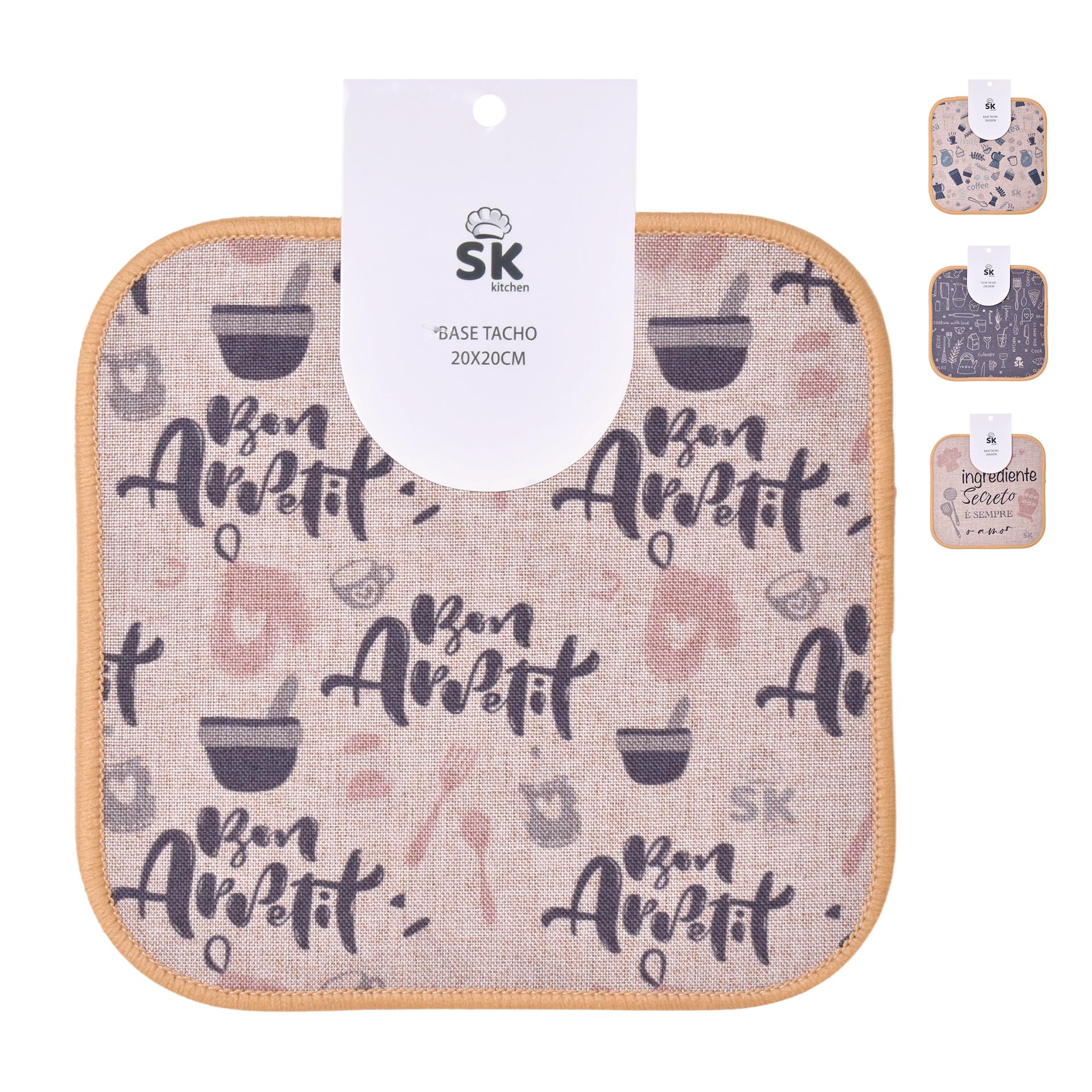 BASE TACHOS 20X20CM SK 1597-100 CX120 BASE TACHOS 20X20CM SK 1597-100 CX120