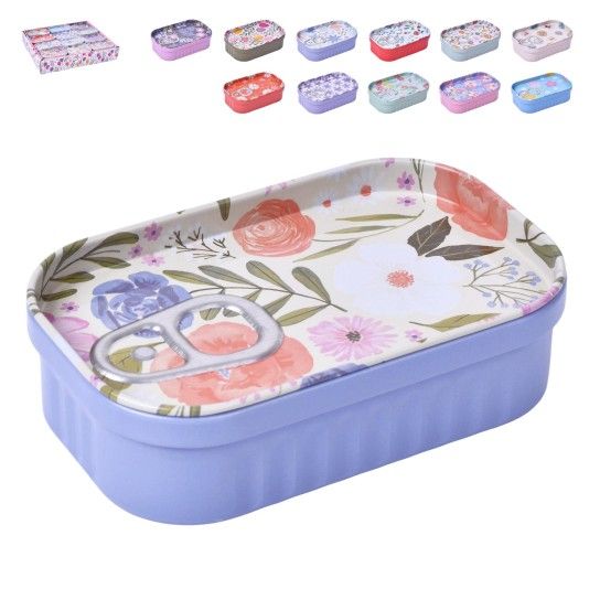 LATA DECORADA 10,3X6,3X3CM SK612-166 CX192 LATA DECORADA 10,3X6,3X3CM SK612-166 CX192