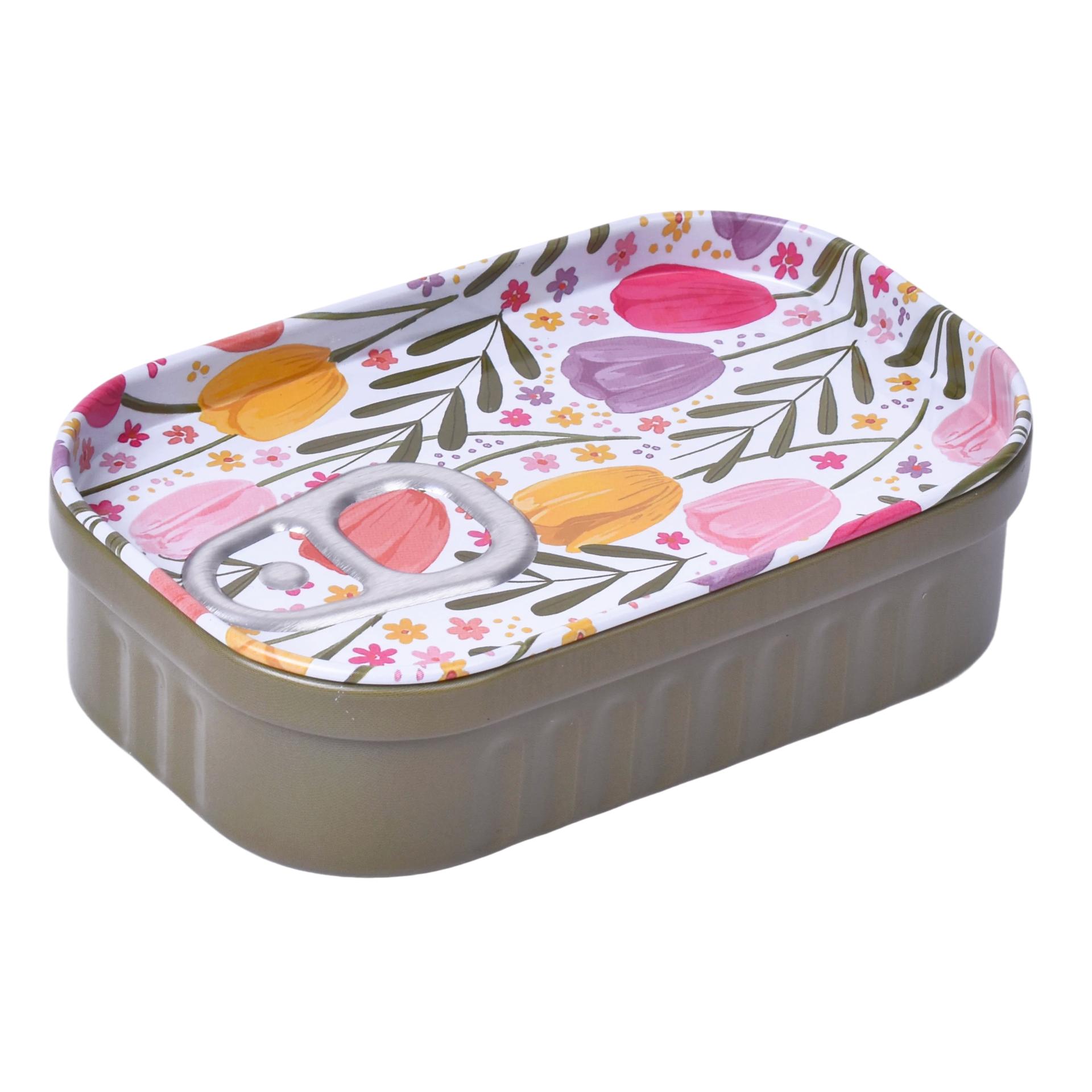 LATA DECORADA 10,3X6,3X3CM SK612-166 CX192