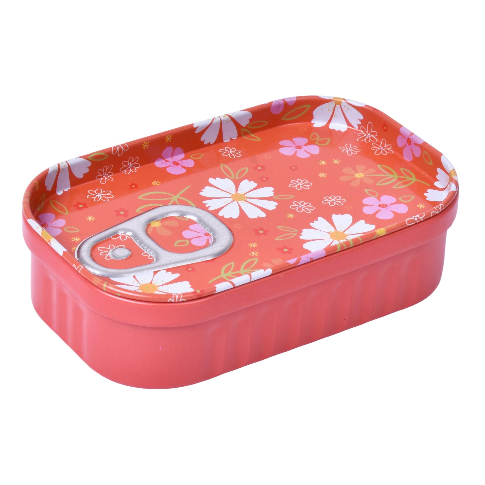 LATA DECORADA 10,3X6,3X3CM SK612-166 CX192