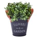 VASO C/ PLANTA 10X10X20CM SK 2438-116 CX48